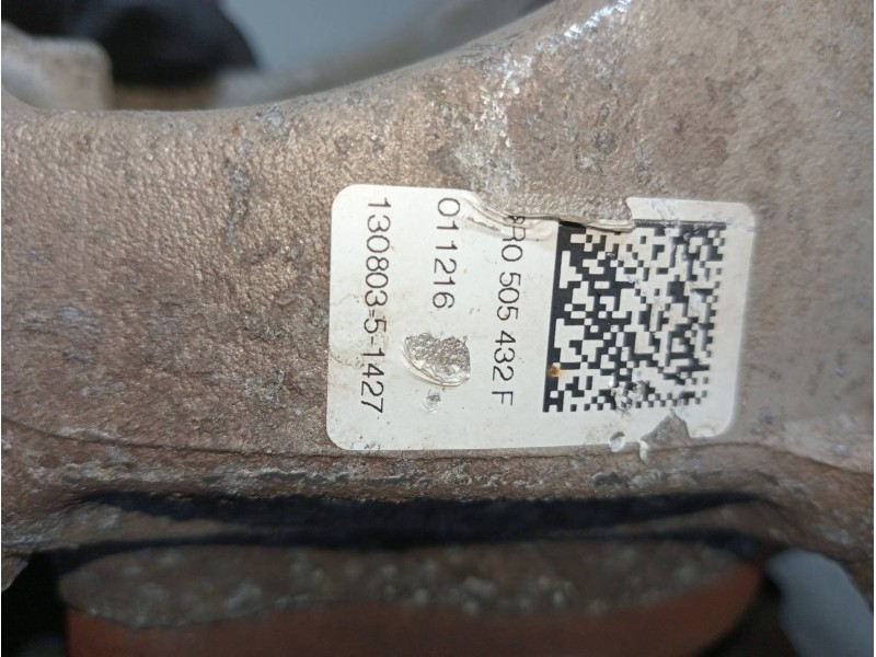 Recambio de mangueta trasera derecha para audi a6 avant (4gd) 2.0 tdi ultra referencia OEM IAM 8R0505432F  