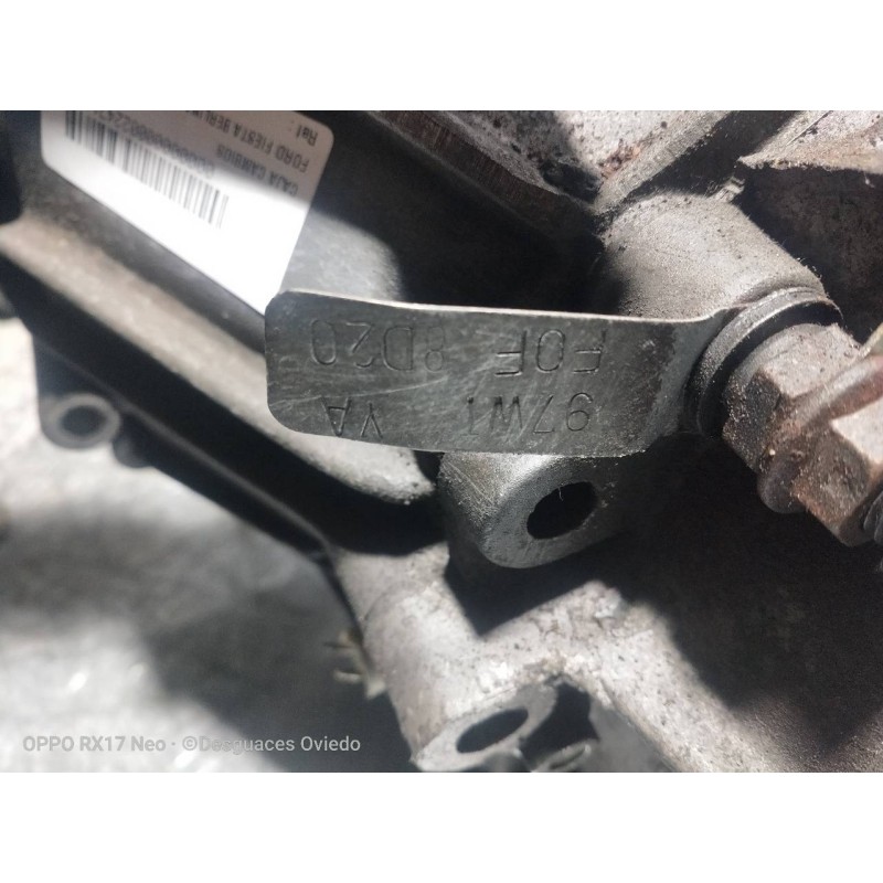 Recambio de caja cambios para ford fiesta berlina 1.25 16v cat referencia OEM IAM 97WTYA FOF 8D20  Recambio de caja cambios para ford fiesta berlina 1.25 16v cat referencia OEM IAM 97WTYA FOF 8D20