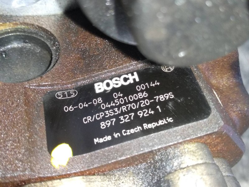 Recambio de bomba inyeccion para opel astra gtc sport referencia OEM IAM 0445010086 8973279241 