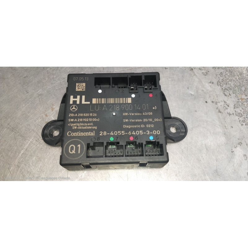 Recambio de modulo electronico para mercedes clase c (w204) lim. c 180 cdi blueefficiency (204.000) referencia OEM IAM A21890014