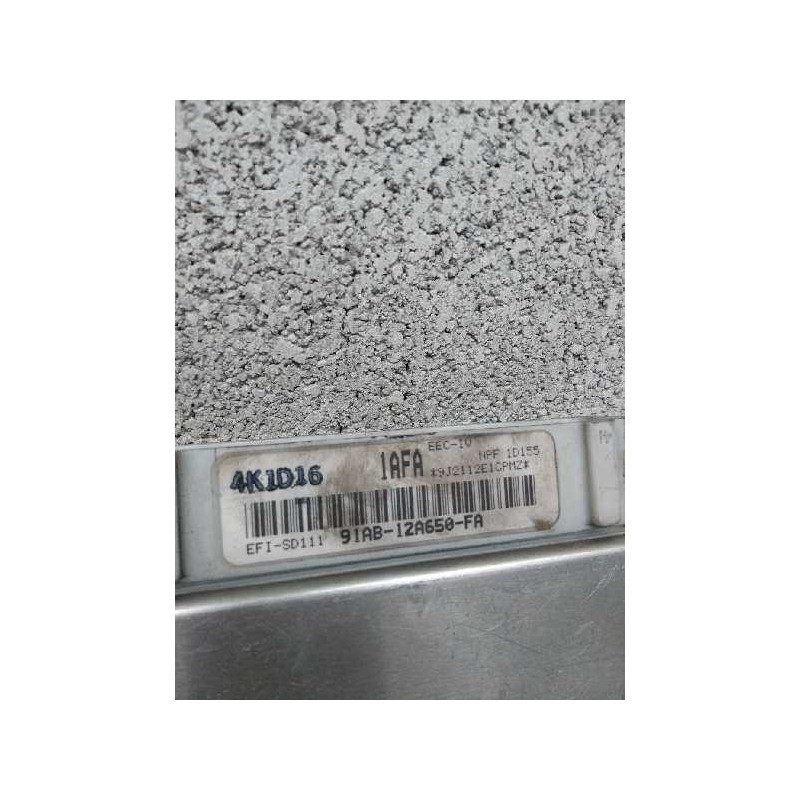 Recambio de centralita motor uce para ford orion 1.6 cat referencia OEM IAM 91AB12A650FA 1AFA  Recambio de centralita motor uce para ford orion 1.6 cat referencia OEM IAM 91AB12A650FA 1AFA