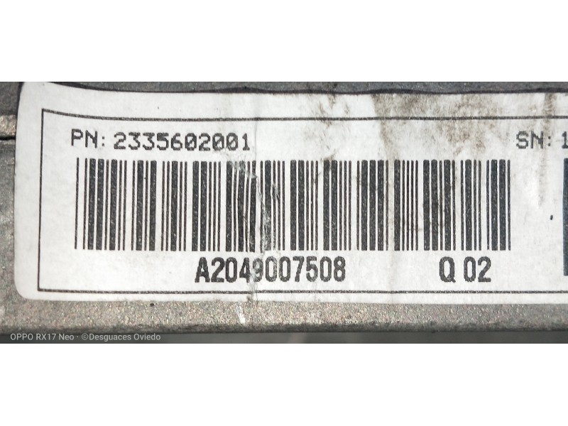 Recambio de pantalla multifuncion para mercedes clase c (w204) lim. c 180 cdi blueefficiency (204.000) referencia OEM IAM A20490