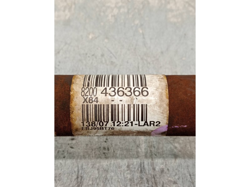 Recambio de transmision delantera derecha para renault scenic ii grand expression referencia OEM IAM 8200436366  