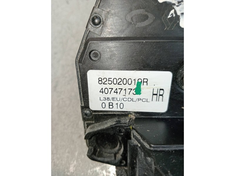 Recambio de motor cierre centralizado trasero derecho para renault fluence expression referencia OEM IAM 825020019R 40747173 