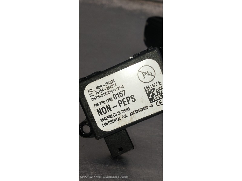Recambio de conmutador de arranque para opel astra j lim. excellence referencia OEM IAM M3N284074 7812A284074 13500157