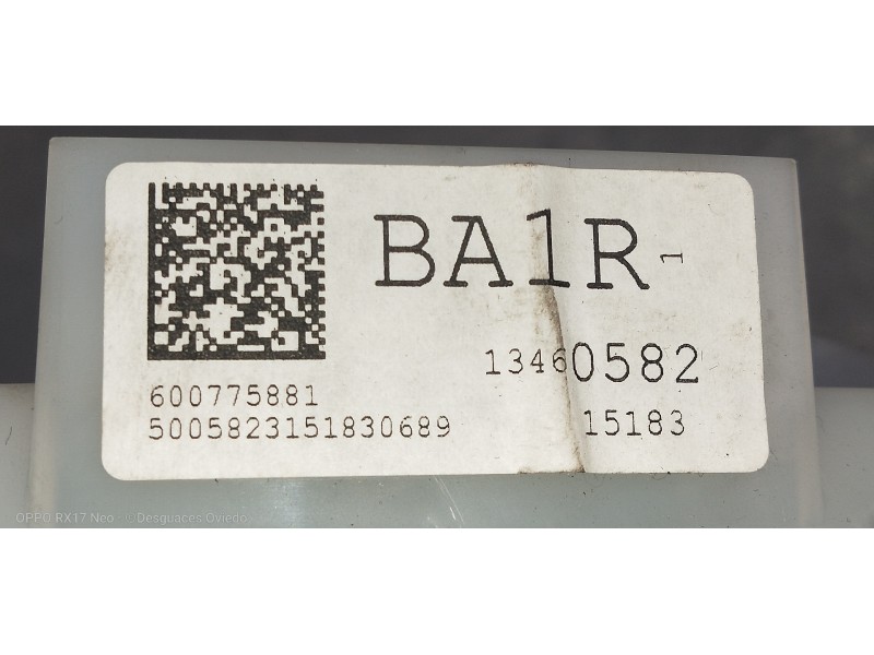 Recambio de cuadro instrumentos para opel astra j lim. excellence referencia OEM IAM 13460582 600775881 5005823151830689