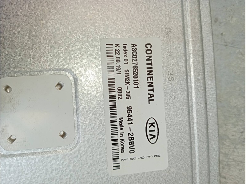 Recambio de centralita motor uce para kia niro business referencia OEM IAM 954412BBV0 A3C0276520101 