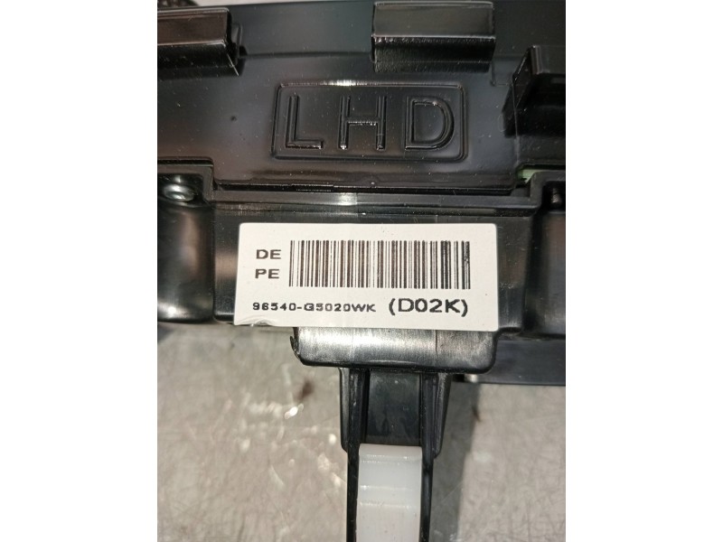 Recambio de mando multifuncion para kia niro business referencia OEM IAM 96540G5020WK  