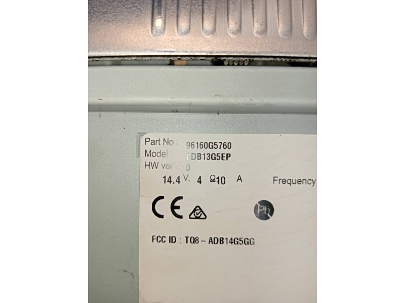 Recambio de pantalla multifuncion para kia niro business referencia OEM IAM 96160G5760  