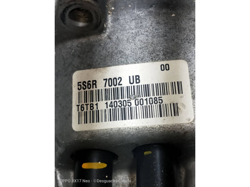 Recambio de caja cambios para ford fiesta (cbk) 1.6 16v cat referencia OEM IAM 5S6R7002UB   Recambio de caja cambios para ford fiesta (cbk) 1.6 16v cat referencia OEM IAM 5S6R7002UB