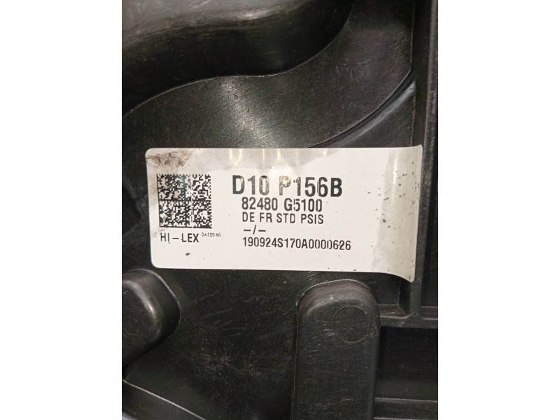 Recambio de elevalunas delantero derecho para kia niro business referencia OEM IAM 82480G5100  