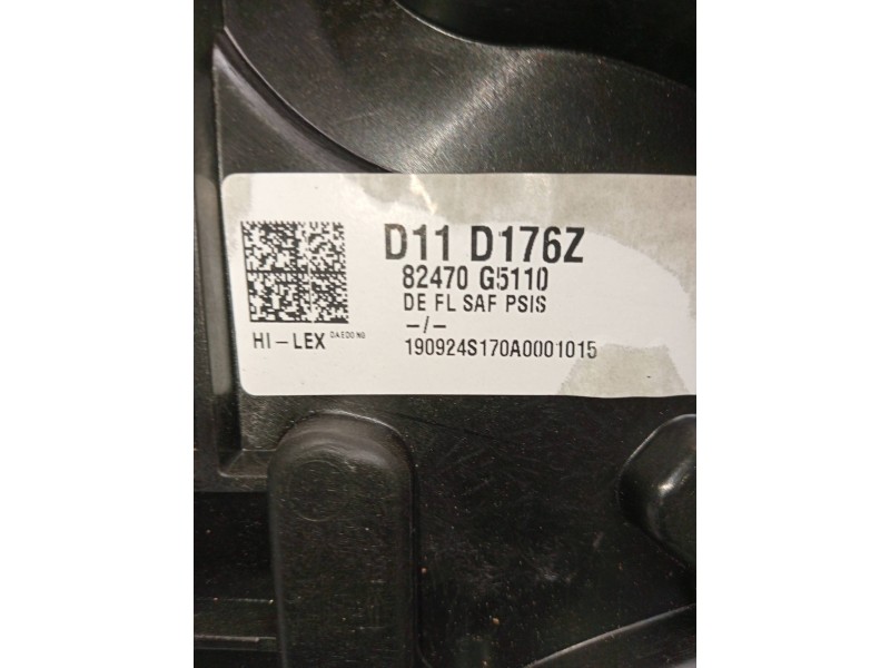 Recambio de elevalunas delantero izquierdo para kia niro business referencia OEM IAM 82470G5110  