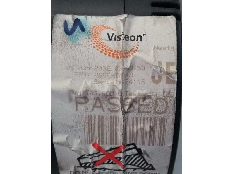 Recambio de cuadro instrumentos para ford fiesta (cbk) 1.4 16v cat referencia OEM IAM 2S6F10849 JE 