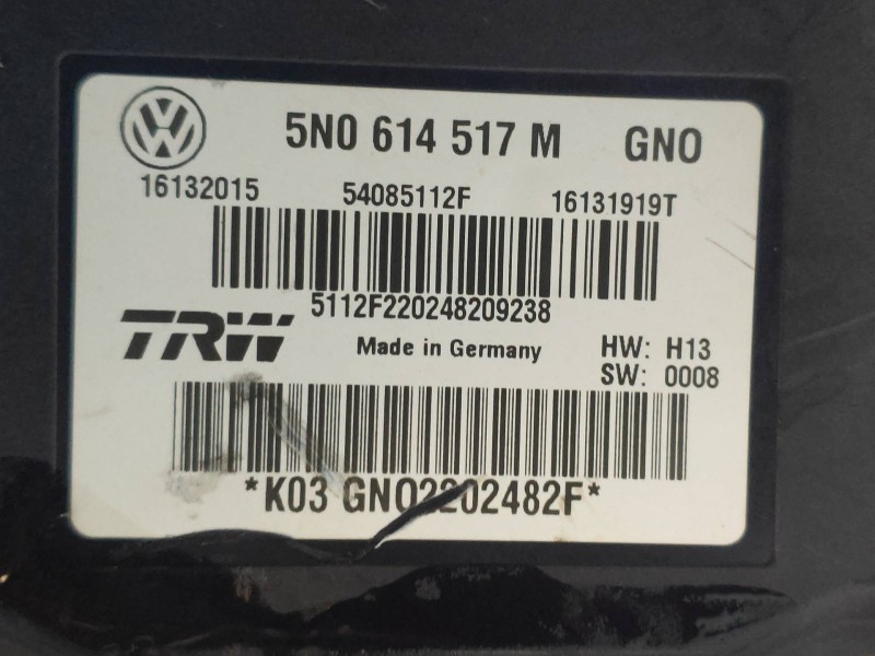 Recambio de abs para volkswagen tiguan (5n1) advance referencia OEM IAM 5N0614517M 16132015 16131919T 54085112F