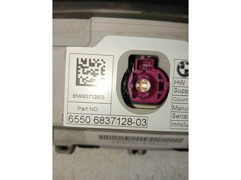 Recambio de pantalla multifuncion para bmw serie 2 coupe (f22) m240i referencia OEM IAM 6550683712803 BM683712803 