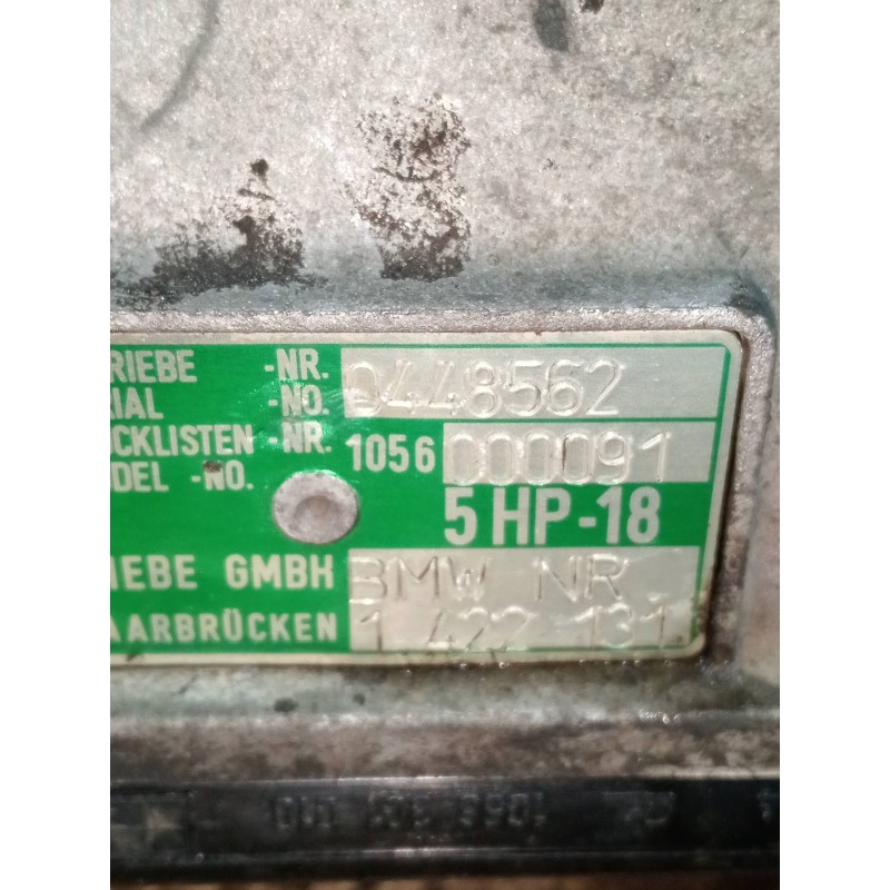 Recambio de caja cambios para ford transit, caja cerr. corto 95 ft 80 2.5 referencia OEM IAM   5V