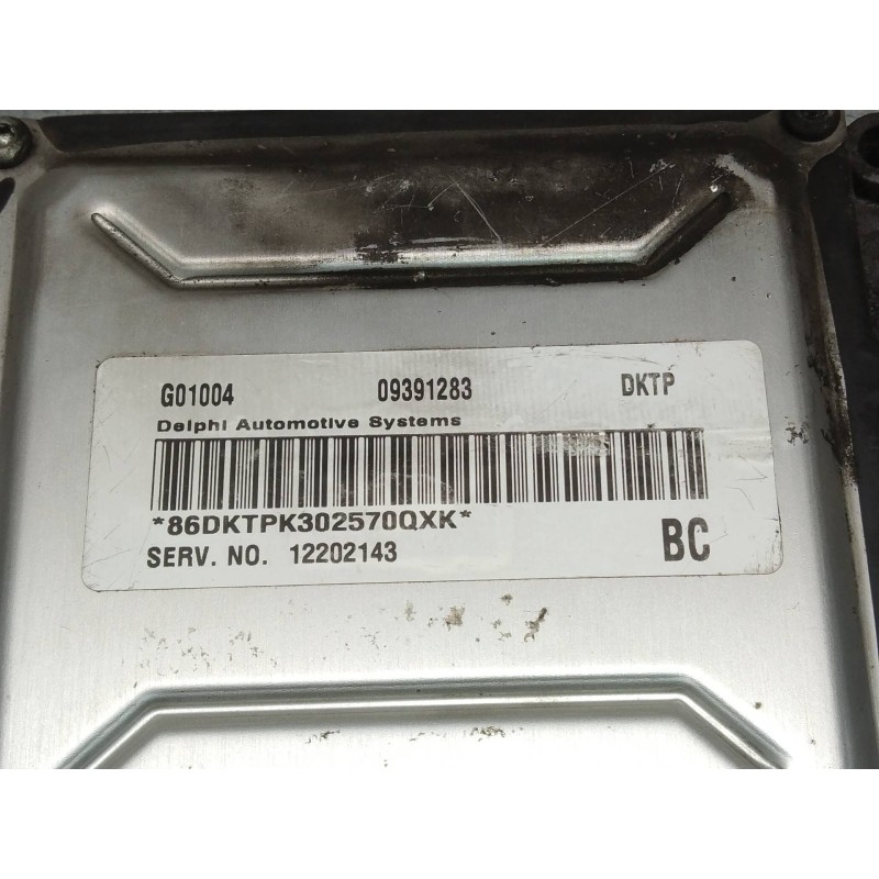 Recambio de centralita motor uce para opel astra g coupé 2.2 16v edition referencia OEM IAM 09391283 12202143 BC DKTP