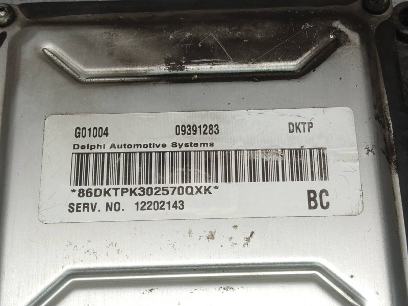 Recambio de centralita motor uce para opel astra g coupé 2.2 16v edition referencia OEM IAM 09391283 12202143 BC DKTP