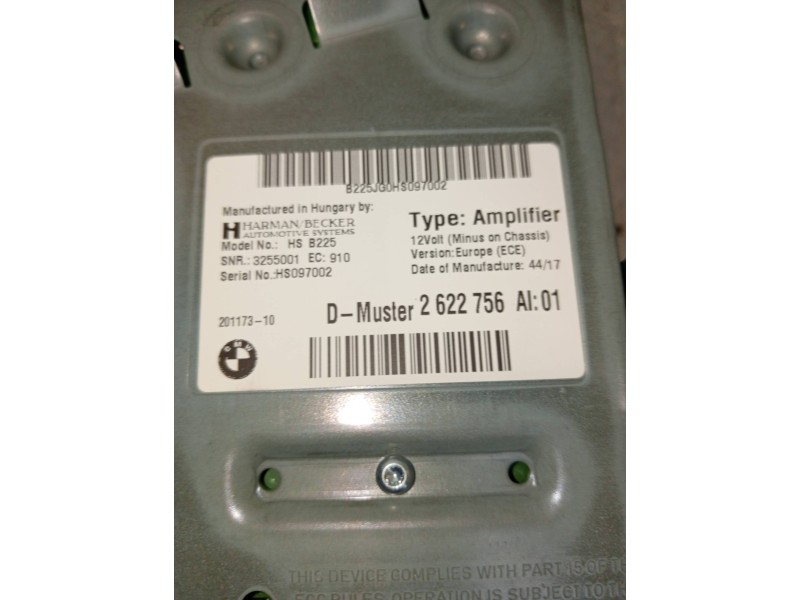 Recambio de modulo electronico para bmw serie 2 coupe (f22) m240i referencia OEM IAM 2622756  