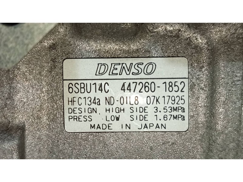 Recambio de compresor aire acondicionado para bmw serie 1 berlina (e81/e87) 118d referencia OEM IAM 4472601852  