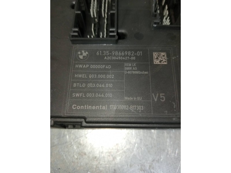 Recambio de caja reles / fusibles para bmw serie 2 coupe (f22) m240i referencia OEM IAM 6135986698201 A2C3045042700 