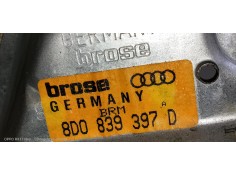 Recambio de elevalunas trasero izquierdo para audi a4 berlina (b5) 1.9 tdi referencia OEM IAM 8D0839397D SIN CRISTAL  2
