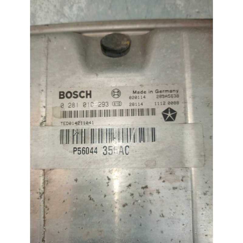 Recambio de centralita motor uce para jeep gr.cherokee (wj/wg) 2.7 crd laredo referencia OEM IAM 0281012293 P56044356AC 