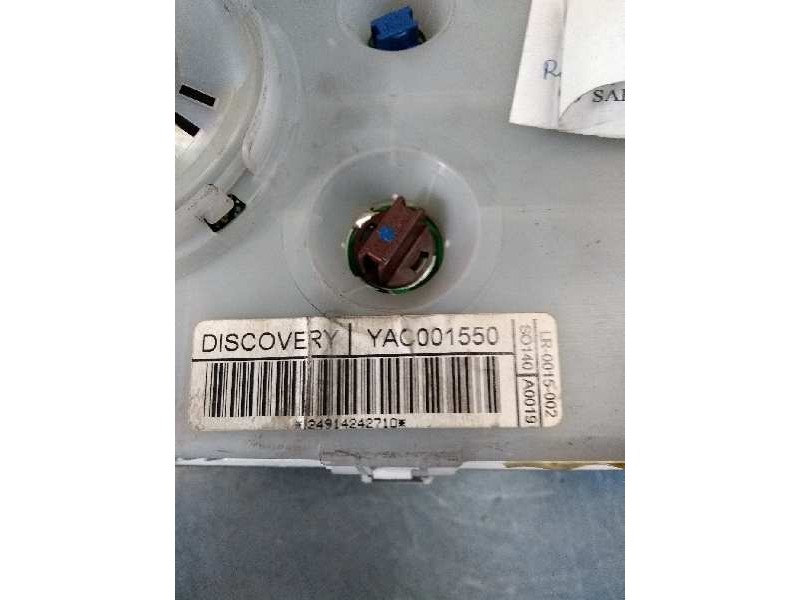 Recambio de cuadro instrumentos para land rover discovery (lt) 2.5 turbodiesel referencia OEM IAM YAC001550 LR0015002 S0140 A001