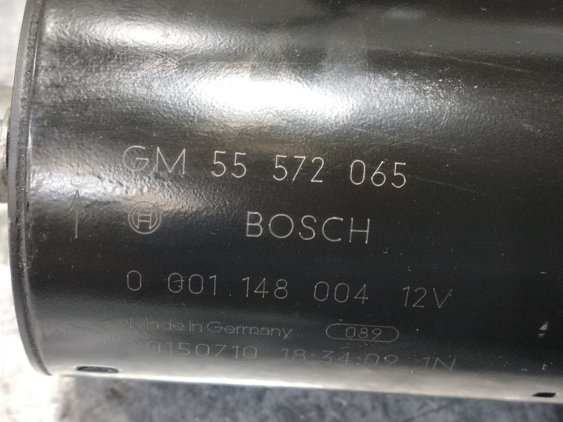 Recambio de motor arranque para opel astra j lim. excellence referencia OEM IAM 0001148004 55572065 