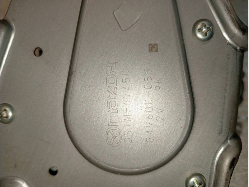 Recambio de motor limpia trasero para mazda 6 lim. (gh) 2.0 crtd 140cv active (5-ptas.) referencia OEM IAM GS1M67450 8496000531 