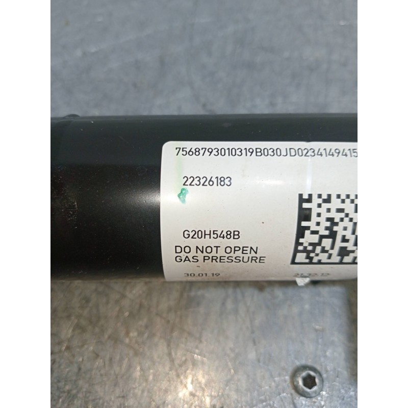 Recambio de amortiguador trasero izquierdo para bmw serie 3 berlina (g20) 320d referencia OEM IAM 22326183 G20H548B 