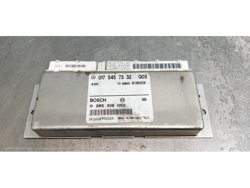 Recambio de centralita abs para mercedes clase c (w202) berlina 180 (202.018) referencia OEM IAM 0175457332 0265109052 FD99M05