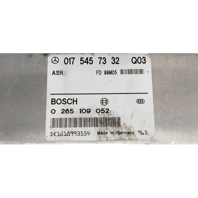 Recambio de centralita abs para mercedes clase c (w202) berlina 180 (202.018) referencia OEM IAM 0175457332 0265109052 FD99M05