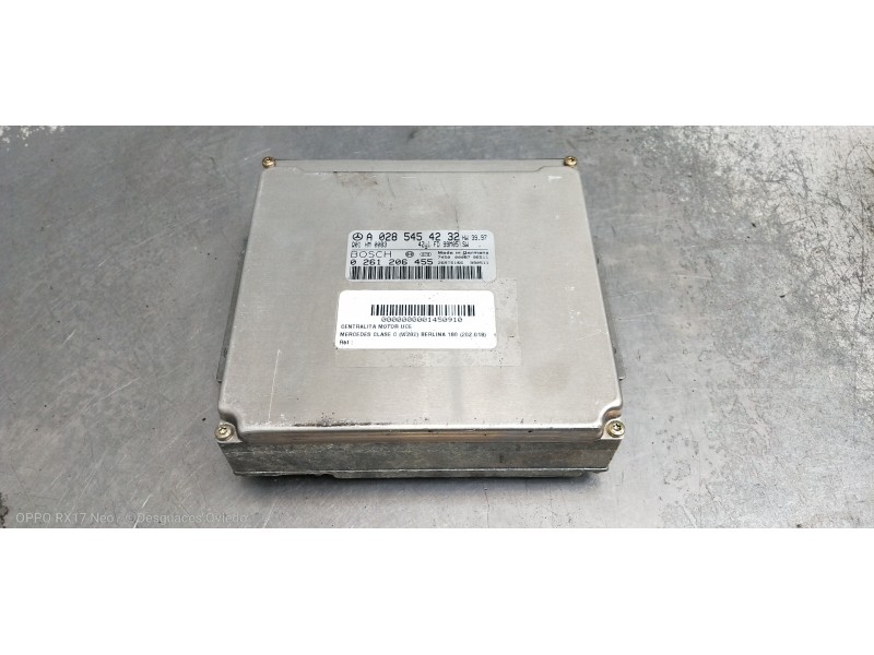 Recambio de centralita motor uce para mercedes clase c (w202) berlina 180 (202.018) referencia OEM IAM A0285454232 0261206455 Q0