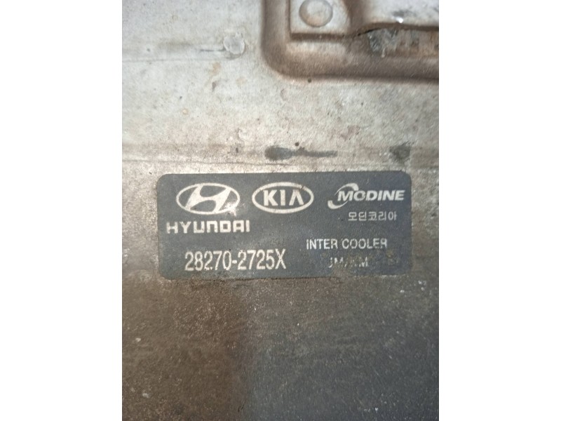 Recambio de intercooler para hyundai tucson (jm) 2.0 crdi style referencia OEM IAM 282702725X  