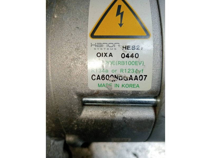 Recambio de compresor aire acondicionado para kia niro business referencia OEM IAM   