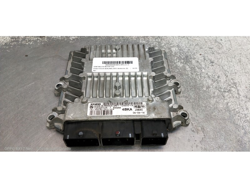 Recambio de centralita motor uce para ford focus berlina (cap) ambiente (d) referencia OEM IAM 6M5112A650YA 5WS40512ATSID42 4BKA