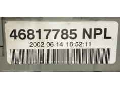 Recambio de caja reles / fusibles para fiat punto berlina (188) 1.2 16v elx referencia OEM IAM 468177285NPL   2