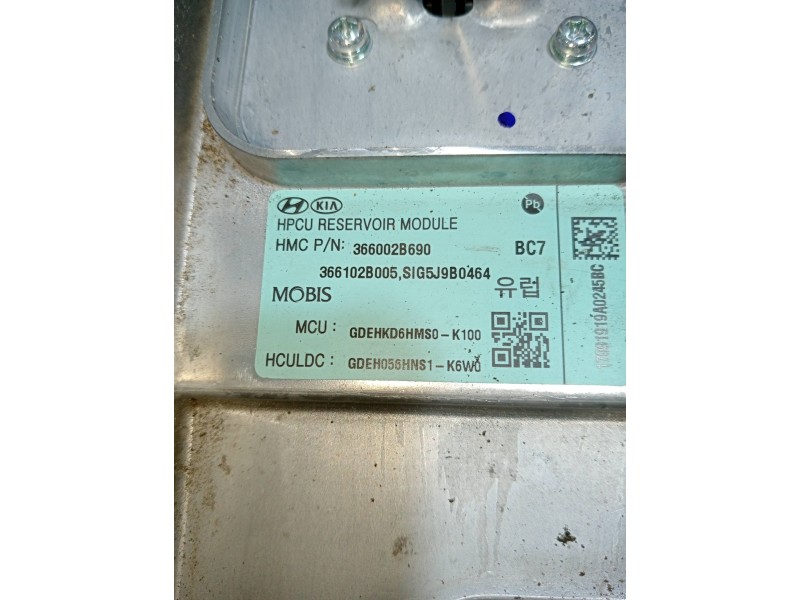 Recambio de bateria para kia niro business referencia OEM IAM 366002B690  CONVVERTIDOR DE CORRIENTE