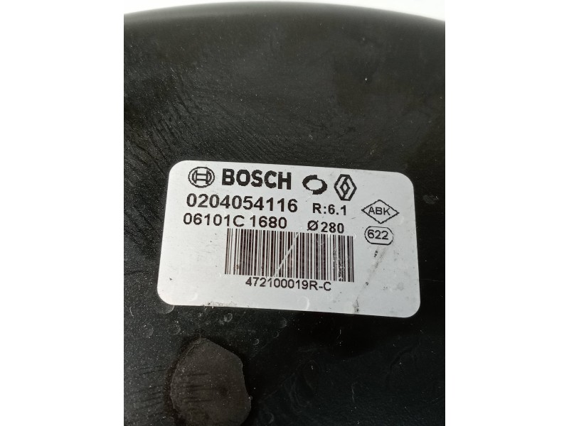 Recambio de servofreno para renault fluence expression referencia OEM IAM 0204054116  