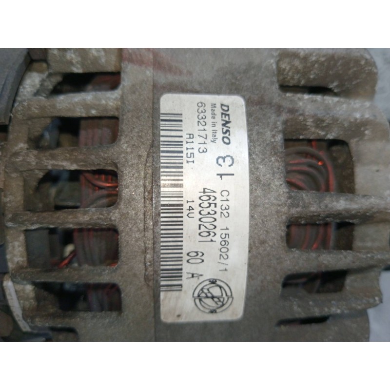 Recambio de alternador para fiat punto berlina (188) 1.2 16v elx referencia OEM IAM 63321713 46530261 DENSO