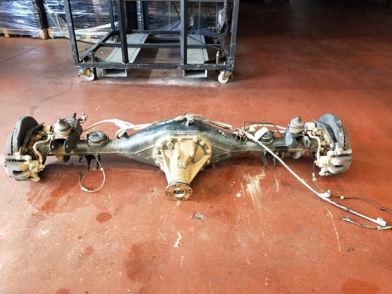 Recambio de puente trasero para nissan navara pick-up (d40m) referencia OEM IAM   DISCO/ABS