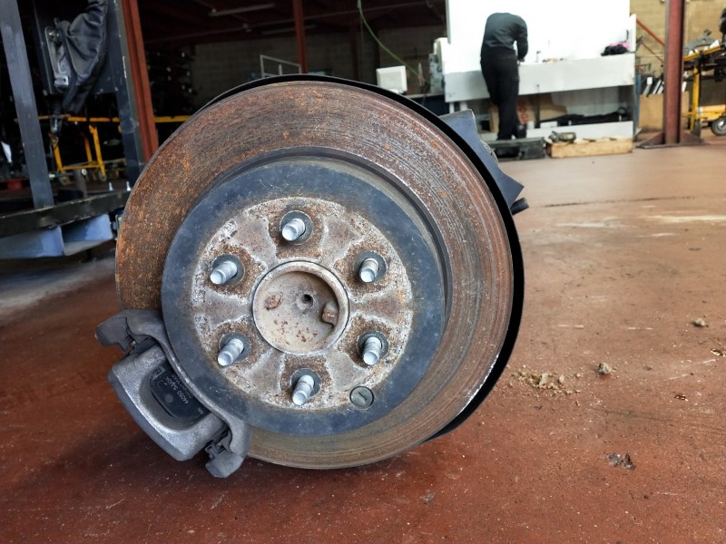 Recambio de puente trasero para nissan navara pick-up (d40m) referencia OEM IAM   DISCO/ABS