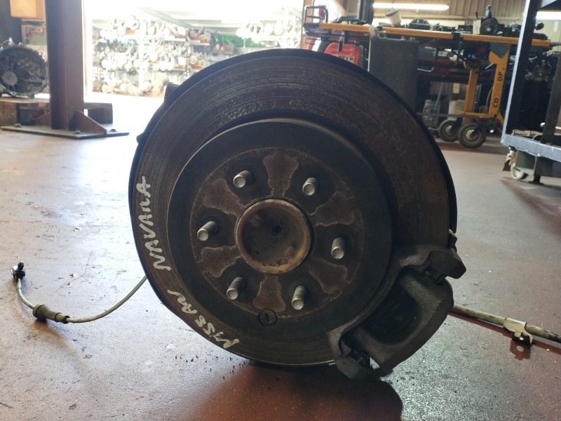 Recambio de puente trasero para nissan navara pick-up (d40m) referencia OEM IAM   DISCO/ABS