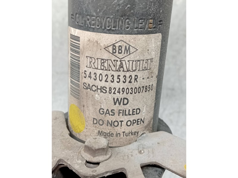 Recambio de amortiguador delantero izquierdo para renault fluence expression referencia OEM IAM 543023532R 824903007850 