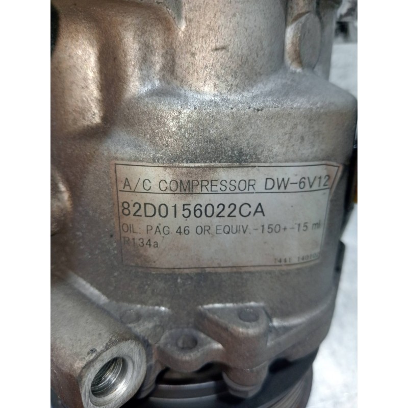 Recambio de compresor aire acondicionado para citroen c3 1.4 hdi 16v sx referencia OEM IAM 82D0156022CA  