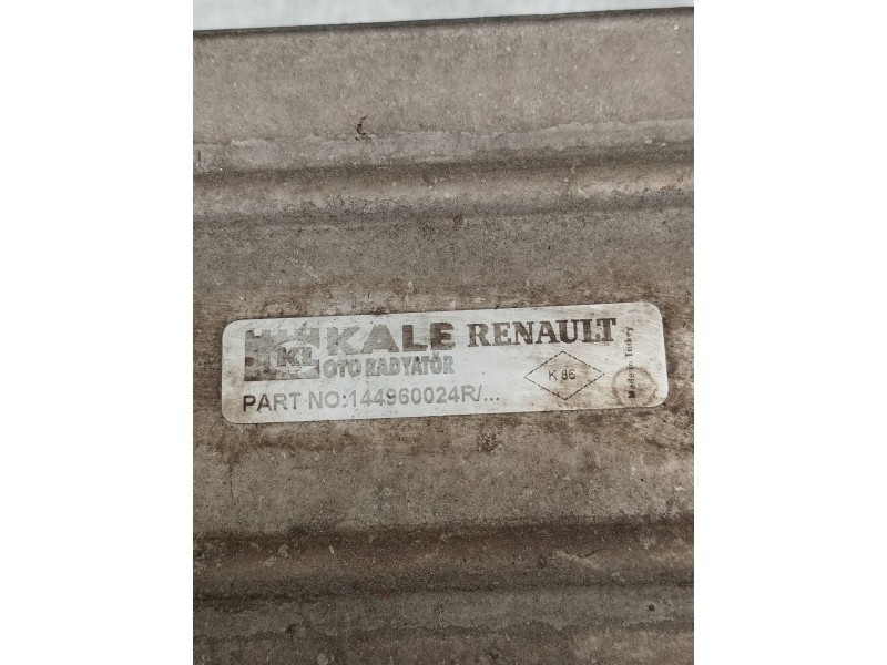 Recambio de intercooler para renault fluence expression referencia OEM IAM 144960024R  