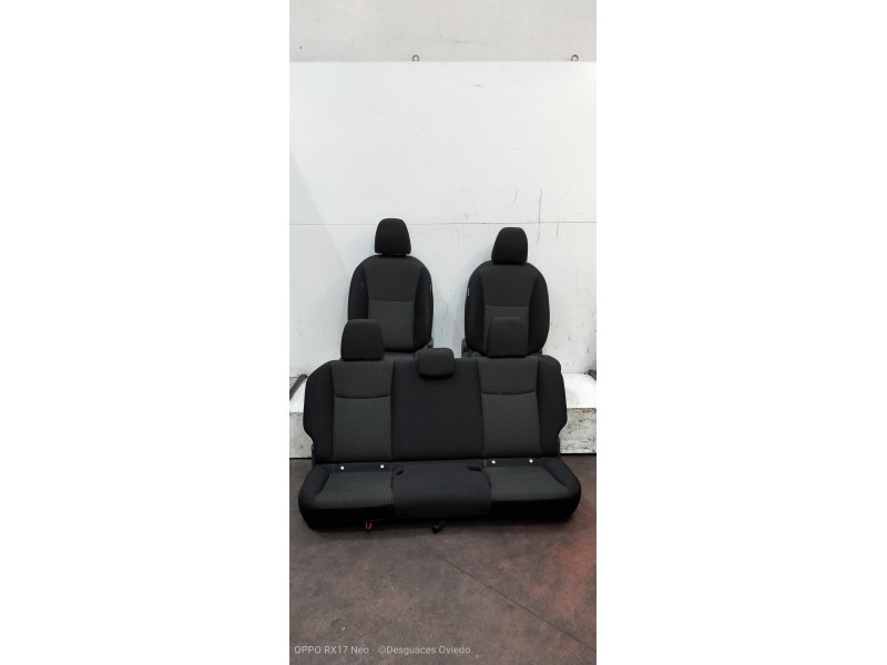 Recambio de juego asientos completo para nissan navara pick-up d23 2.3 dci referencia OEM IAM   
