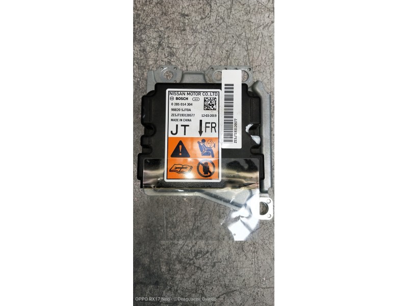 Recambio de kit airbag para nissan navara pick-up d23 2.3 dci referencia OEM IAM 0285014304 988205JT0A ZE5JT193120577