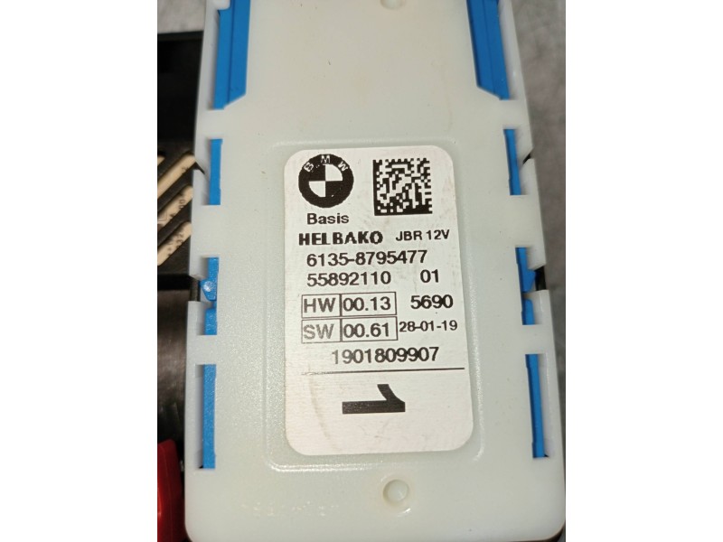 Recambio de caja reles / fusibles para bmw serie 3 berlina (g20) 320d referencia OEM IAM 6114871571901 P00166270AD. 61358795477 